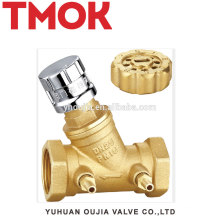 New internal thread brass Magnetic lock balance valve
